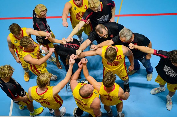 Berga Saints pressade topplaget till sista sekunden Berga Saints pressade topplaget till sista sekunden