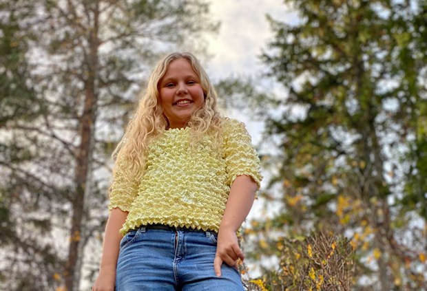 Maja, 13, från Stava – aktuell i Hello Mello