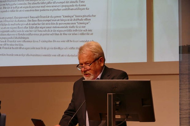 Björn Molin utesluts ur Medborgerlig Samling  Björn Molin utesluts ur Medborgerlig Samling