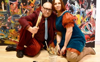 Färgstarkt och uttrycksfullt på Länsmansgården