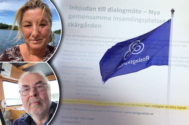 Möte för öbor – men de kan inte ta sig hem efteråt Möte för öbor – men de kan inte ta sig hem efteråt