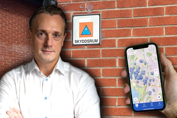 Entrepren�ren skapar ny kris-app 