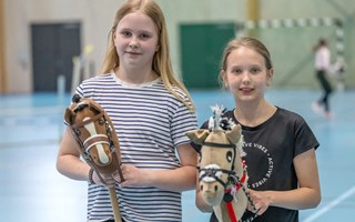 Käpphästtävling gjorde comeback