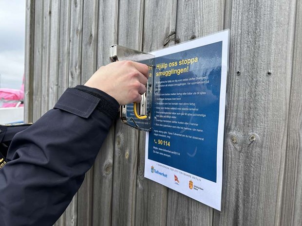 Håll utkik i hamnen – hjälp till att stoppa smuggling Håll utkik i hamnen – hjälp till att stoppa smuggling