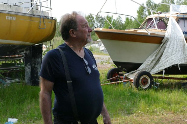 Privat mark bakom �kersberga IP 