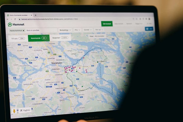 Stort utbud av bost�der i �ster�ker 