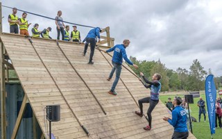 Festlig stmning p Hackstafltet 