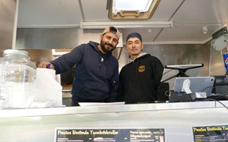 Tunnbrödsrullen har parkerat i Åkersberga