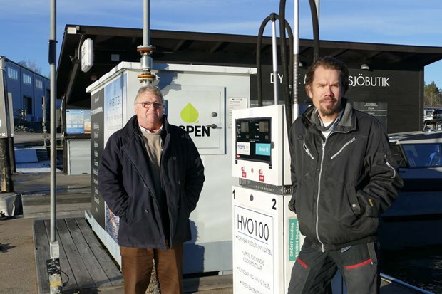 Marinans miljarbete uppmrksammas 