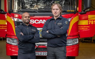 Deltidsbrandmnnen som rddar arna 