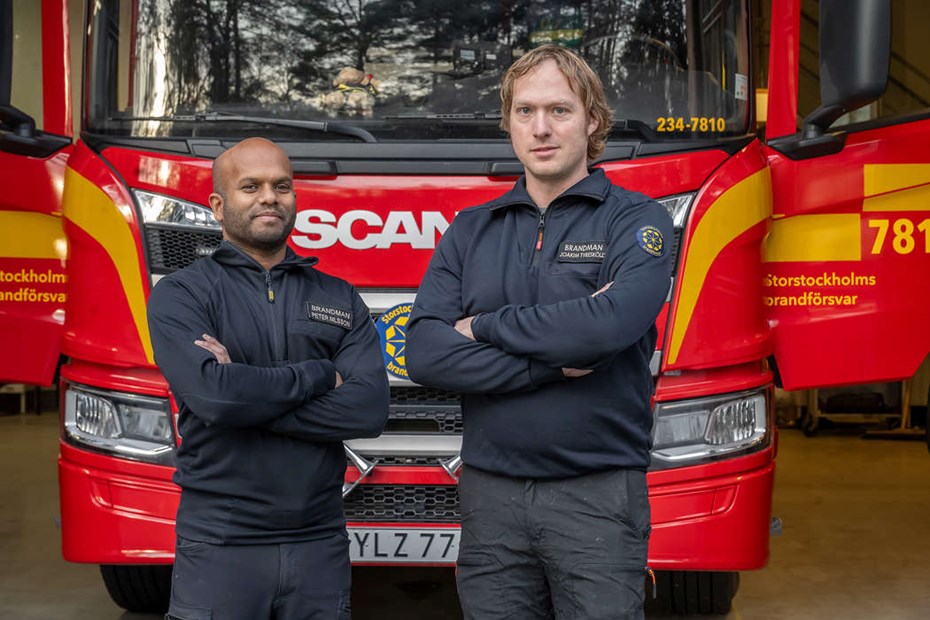 Deltidsbrandmnnen som rddar arna 