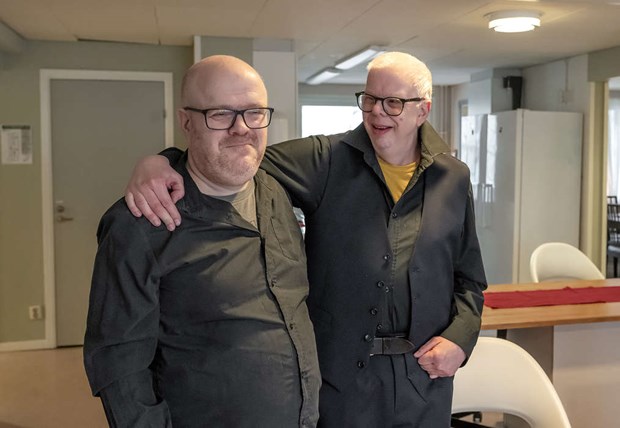 Patrik och Gunnar laddar för Funkisfestivalen Patrik och Gunnar laddar för Funkisfestivalen