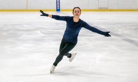 Isdrottning i zonen � Mona Bea vann DM 