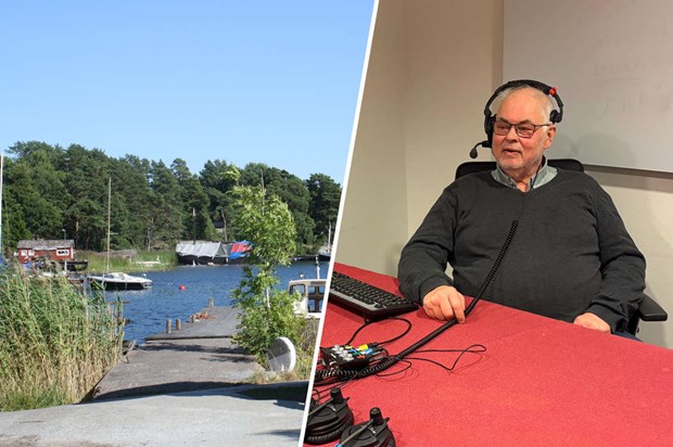 Stefan gör radio med skärgårdsfokus Stefan gör radio med skärgårdsfokus