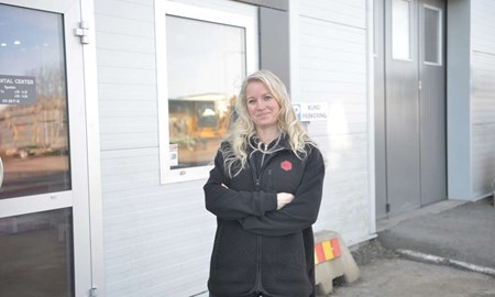 Cecilia hyr ut tunga maskiner och verktyg