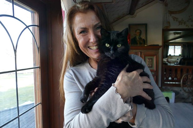 Katten Mimmi blev starten p� ett extrajobb