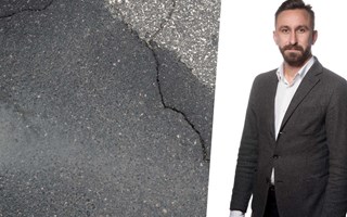 �ster�kers v�gar i d�ligt skick 