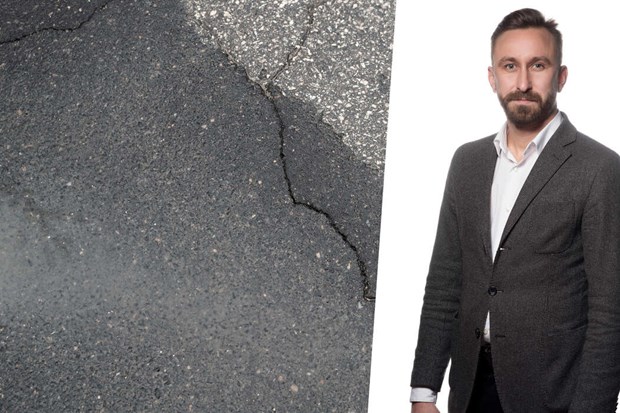 �ster�kers v�gar i d�ligt skick 