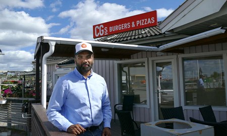 Han vill ge �kersberga unik streetfood 