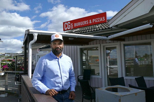 Han vill ge �kersberga unik streetfood 