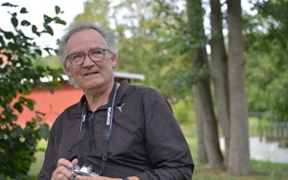 Vandraren Witoslaw fångar Åkersberga på bild