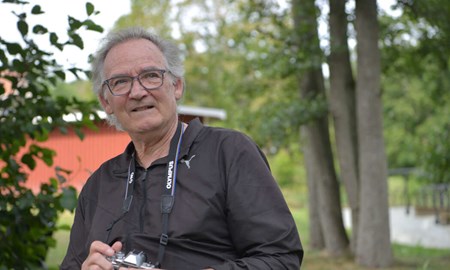 Vandraren Witoslaw fångar Åkersberga på bild