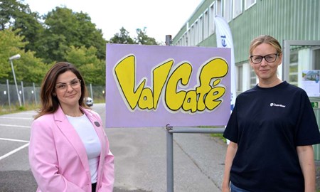 Valcaf� ska g�ra fler trygga inf�r valet