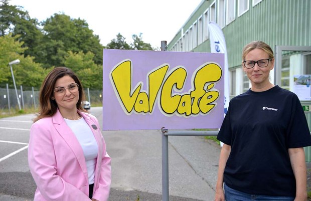 Valcaf� ska g�ra fler trygga inf�r valet