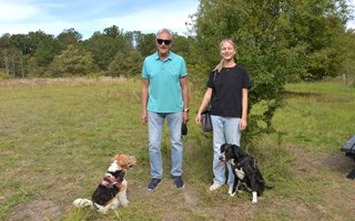 Hundrastgård på en hektar invigd