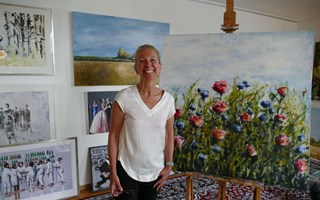 Matilda hittade tillbaka till måleriet